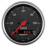 Autometer Designer Black 3-3/8in Electric 120MPH GPS Speedometer thumbnail 4