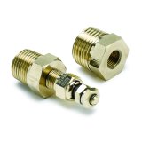 Autometer 2-1/16 inch Electric Water Temperature 250 Deg F Antique Beige Gauge thumbnail 6