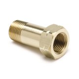 Autometer Fitting Adapter 3/8in NPT Male Extension Brass for Mechanical Temperature Gauge thumbnail 4