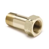 Autometer Fitting Adapter 3/8in NPT Male Extension Brass for Mechanical Temperature Gauge thumbnail 5