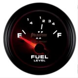 Autometer Phantom 2-1/16in 73-10 OHM Fuel Level Gauge thumbnail 2