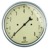 Autometer 5in Antique Beige In-Dash 8K RPM Tachometer Gauge thumbnail 4