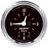 Autometer Cobra 2 1/16in 12HR Analog Clock Gauge thumbnail 3