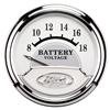 Autometer Ford Masterpiece 2 1/16in Electronic 18V Voltmeter Gauge thumbnail 6