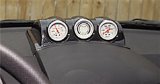 Autometer 98-10 VW Beetle 2-1/16in Triple Dash Top Gauge Mount thumbnail 2