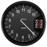 Autometer Stack Clubman Tachometer 80mm 0-3-13K RPM - Black thumbnail 2