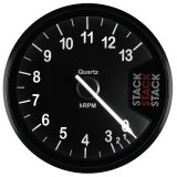 Autometer Stack Clubman Tachometer 80mm 0-3-13K RPM - Black thumbnail 9