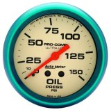 Autometer Ultra-Nite 66.7mm 0-150 PSI Mechanical Oil Pressure Gauge thumbnail 9