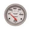 Autometer Marine Silver Ultra-Lite 2-5/8in 100PSI Electric Oil Pressure Gauge thumbnail 6