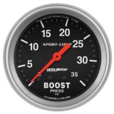 Autometer Sport-Comp 66.7mm 0-35 PSI Mechanical Boost Gauge thumbnail 3