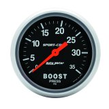 Autometer Sport-Comp 66.7mm 0-35 PSI Mechanical Boost Gauge thumbnail 4