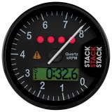 Autometer Stack Display Tachometer 0-8K RPM - Black thumbnail 2