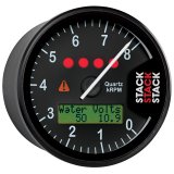 Autometer Stack Display Tachometer 0-8K RPM - Black thumbnail 5