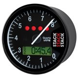 Autometer Stack Display Tachometer 0-8K RPM - Black thumbnail 6