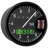 Autometer Stack Display Tachometer 0-8K RPM - Black thumbnail 9
