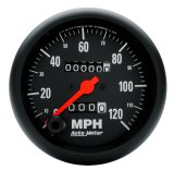 Autometer Z Series 85mm 120 mph Speedometer Mechanical Gauge thumbnail 3