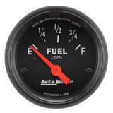 Autometer Z Series 52mm 240 Empty / 33 Full Fuel Level Gauge thumbnail 1
