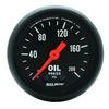Autometer Z Series 52mm 0-200 PSI Mechanical Oil Pressure Gauge thumbnail 6
