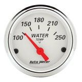 Autometer Arctic White 2-1/16in 250 Degree Electric Water Temp Gauge thumbnail 1