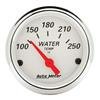 Autometer Arctic White 2-1/16in 250 Degree Electric Water Temp Gauge thumbnail 7