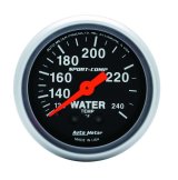 Autometer 2-1/16in 120-240 Degree F Mechanical Water Temp Sport-Comp Gauge w/ 12ft Tubing thumbnail 8