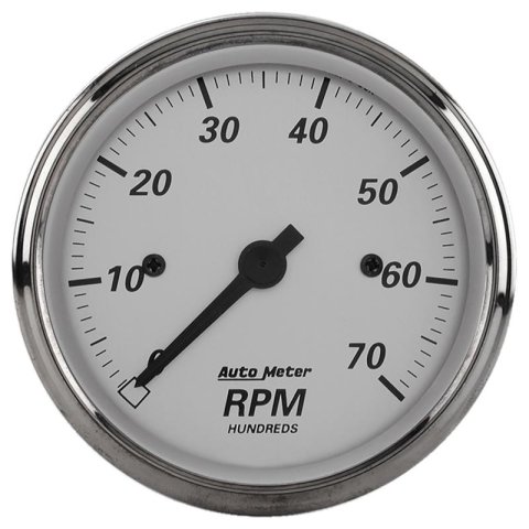 AutoMeter American Platinum 2-1/16in 7K RPM In-Dash Tachometer Gauge thumbnail 5