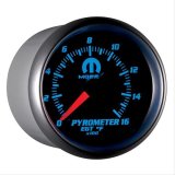 Autometer Mopar 2-1/16in 1600 Degree Digital Stepper Motor Pyrometer (EGT) Gauge - Black thumbnail 6