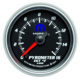 Autometer Mopar 2-1/16in 1600 Degree Digital Stepper Motor Pyrometer (EGT) Gauge - Black thumbnail 7