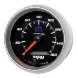 Autometer Mopar 3-3/8in 160 MPH Electric Programmable Speedometer Gauge - Black thumbnail 2