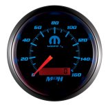 Autometer Mopar 3-3/8in 160 MPH Electric Programmable Speedometer Gauge - Black thumbnail 3