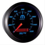 Autometer Mopar 3-3/8in 160 MPH Electric Programmable Speedometer Gauge - Black thumbnail 6