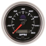 Autometer Mopar 3-3/8in 160 MPH Electric Programmable Speedometer Gauge - Black thumbnail 7