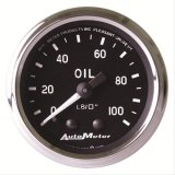 Autometer Cobra 2-1/16in 100 PSI Mechanical Oil Pressure Gauge thumbnail 1
