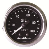 Autometer Cobra 2-1/16in 100 PSI Mechanical Oil Pressure Gauge thumbnail 2