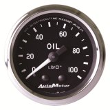 Autometer Cobra 2-1/16in 100 PSI Mechanical Oil Pressure Gauge thumbnail 8