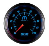 Autometer Mopar 3-3/8in 10K RPM In-Dash Tachometer Gauge - Black thumbnail 3