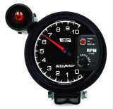 Autometer ES 5in Pedestal Tachometer 10000 RPM w/ Ext Shift-Lite thumbnail 1