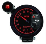 Autometer ES 5in Pedestal Tachometer 10000 RPM w/ Ext Shift-Lite thumbnail 2