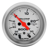 Autometer Ultra-Lite 52mm 15 PSI Electronic Boost Gauge w/ Peak & Warn thumbnail 4