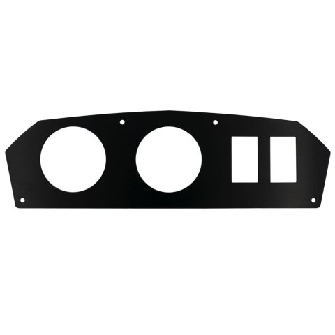 Autometer CAN-AM 12-18 Maverick / 10-20 2 Gauge and 2 Switch Dash Panel (Fits 2-1/16in Gauges) thumbnail 1