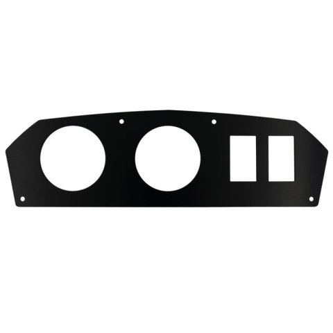 Autometer CAN-AM 12-18 Maverick / 10-20 2 Gauge and 2 Switch Dash Panel (Fits 2-1/16in Gauges) thumbnail 2