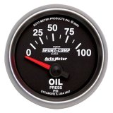 Autometer Sport-Comp II 52mm 0-100 PSI Short Sweep Electronic Oil Pressure Gauge thumbnail 8