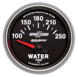 Autometer Sport-Comp II 52mm 100-250 F Short Sweep Electronic Water Temperature Gauge thumbnail 8