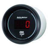 Autometer Black 0-400F Digital Oil Temp Gauge thumbnail 6