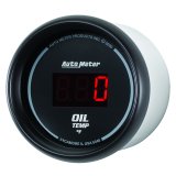 Autometer Black 0-400F Digital Oil Temp Gauge thumbnail 7
