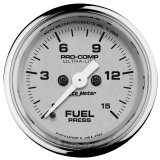 Autometer Ultra-Lite 2-1/16in 15psi Fuel Pressure Gauge - Digital Stepper Motor thumbnail 3