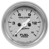 Autometer Ultra-Lite 2-1/16in 15psi Fuel Pressure Gauge - Digital Stepper Motor thumbnail 5