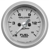 Autometer Ultra-Lite 2-1/16in 15psi Fuel Pressure Gauge - Digital Stepper Motor thumbnail 6