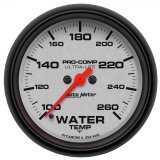 Autometer Ultra-Lite 2-5/8in 100-260F Water Temp Gauge - Digital Stepper Motor thumbnail 5