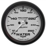 Autometer Ultra-Lite 2-5/8in 100-260F Water Temp Gauge - Digital Stepper Motor thumbnail 6